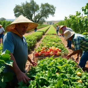 Undocumented workers in California agriculture