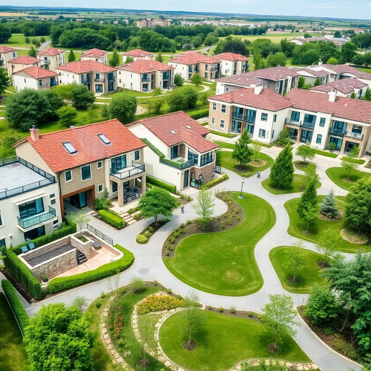 Image of California Residences, a sustainable living community in Dubai