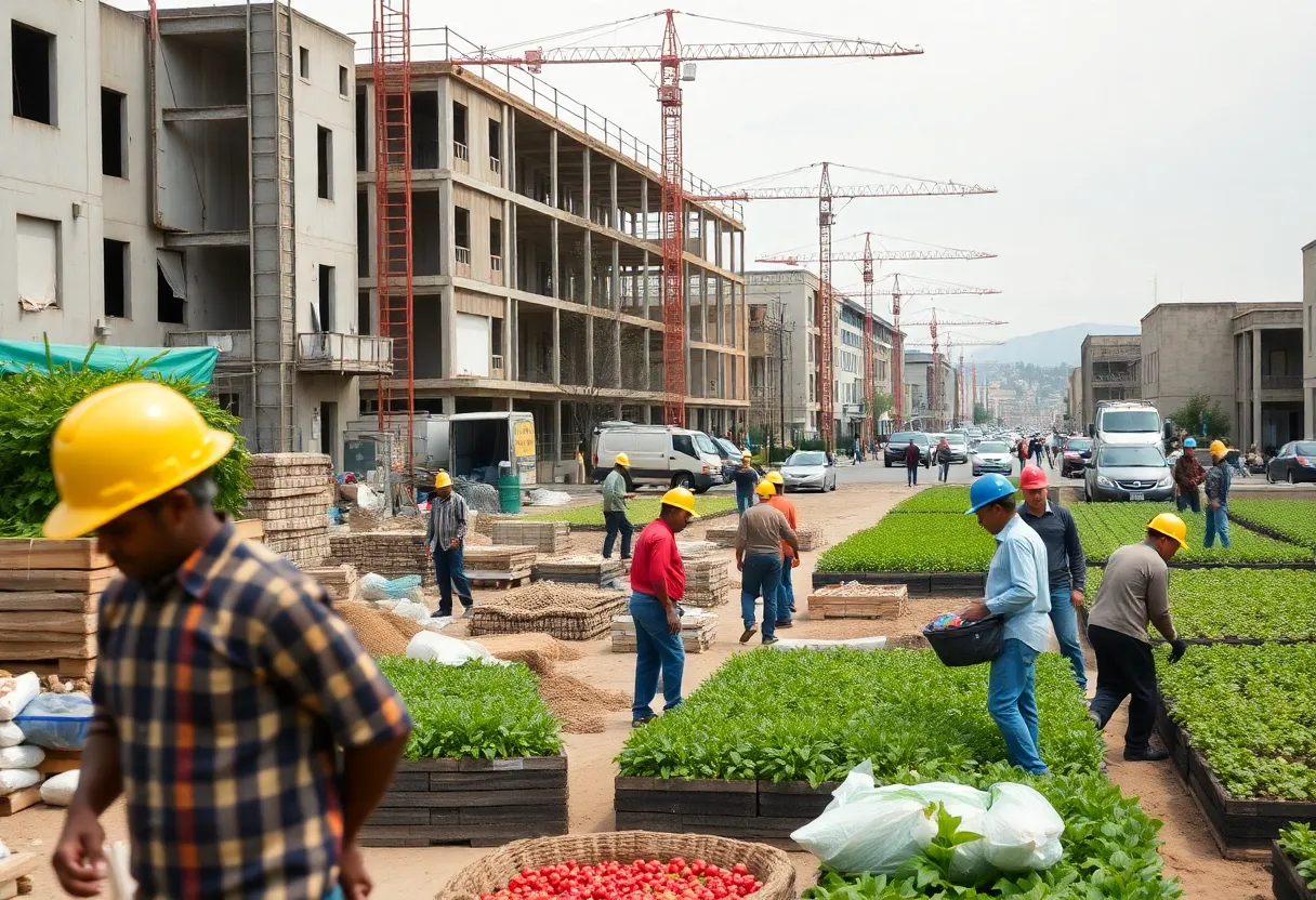 California workers in construction and agriculture