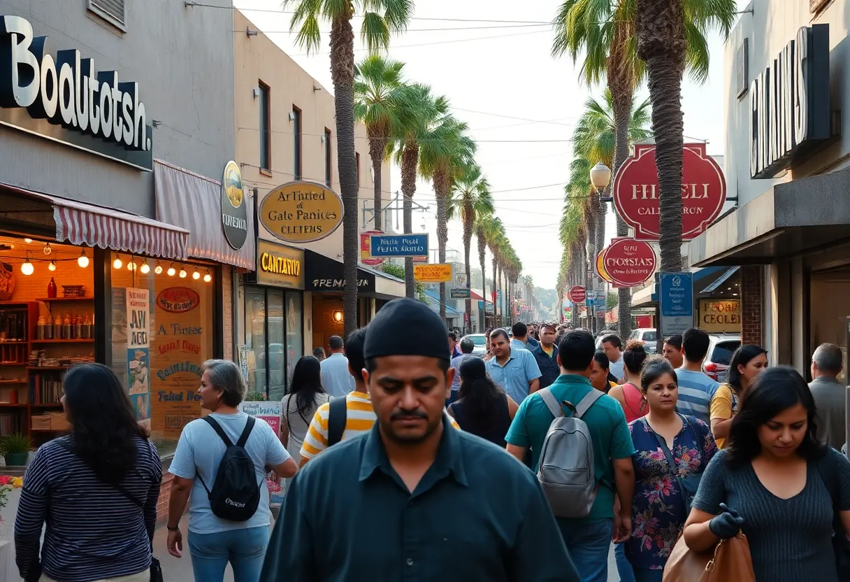 California street scene impacted by ICE raids