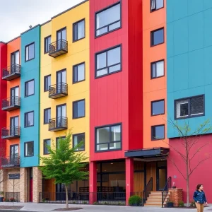 Rendering of the new affordable housing project in San Francisco's Fillmore District