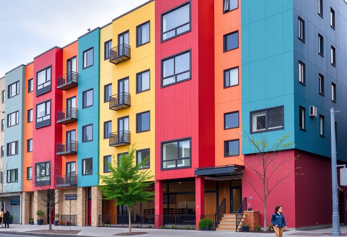 Rendering of the new affordable housing project in San Francisco's Fillmore District