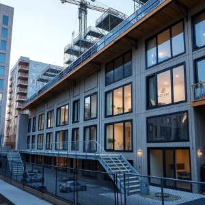 Construction of affordable housing project in San Francisco