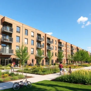 A view of Salida del Sol supportive housing in San Juan Capistrano