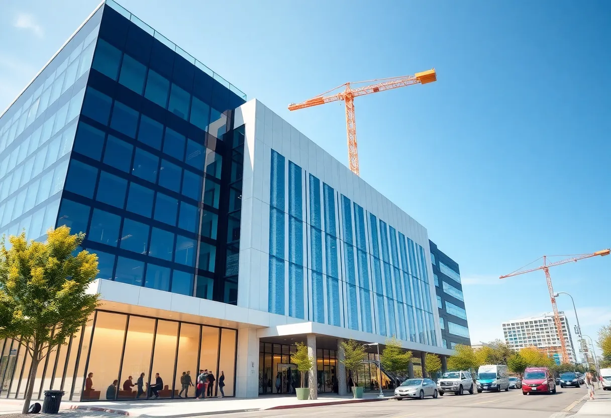 Image of Plant Construction new office in California